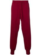 Y-3 Drawstring Waist Trousers - Red