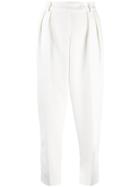 Styland Tapered Leg Trousers - White