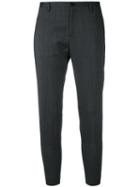 Hope - Cropped Tailored Trousers - Women - Polyester/spandex/elastane/wool - 36, Women's, Grey, Polyester/spandex/elastane/wool