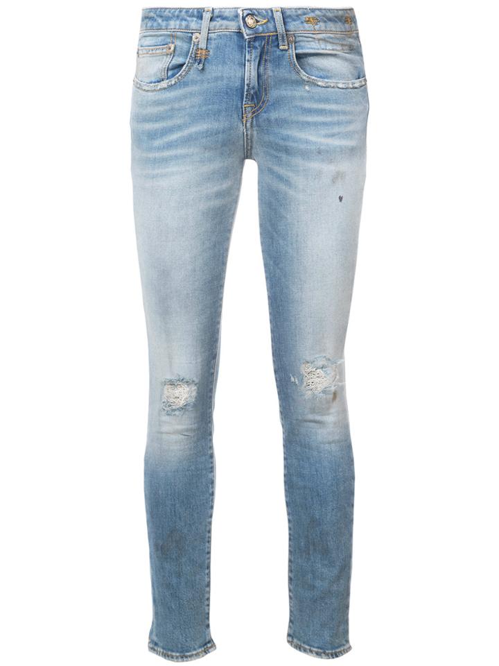 R13 Allison Skinny Jeans - Blue