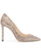 Jimmy Choo Romy Ballerinas - Pink & Purple