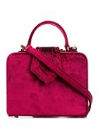 Mehry Mu Velvet Mini Box Bag - Red