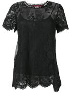 Guardaroba Lace T-shirt - Black