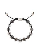 Nialaya Jewelry Drawstring Bracelet, Men's, Metallic