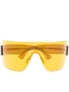 Retrosuperfuture Arco Oversized Sunglasses - Yellow