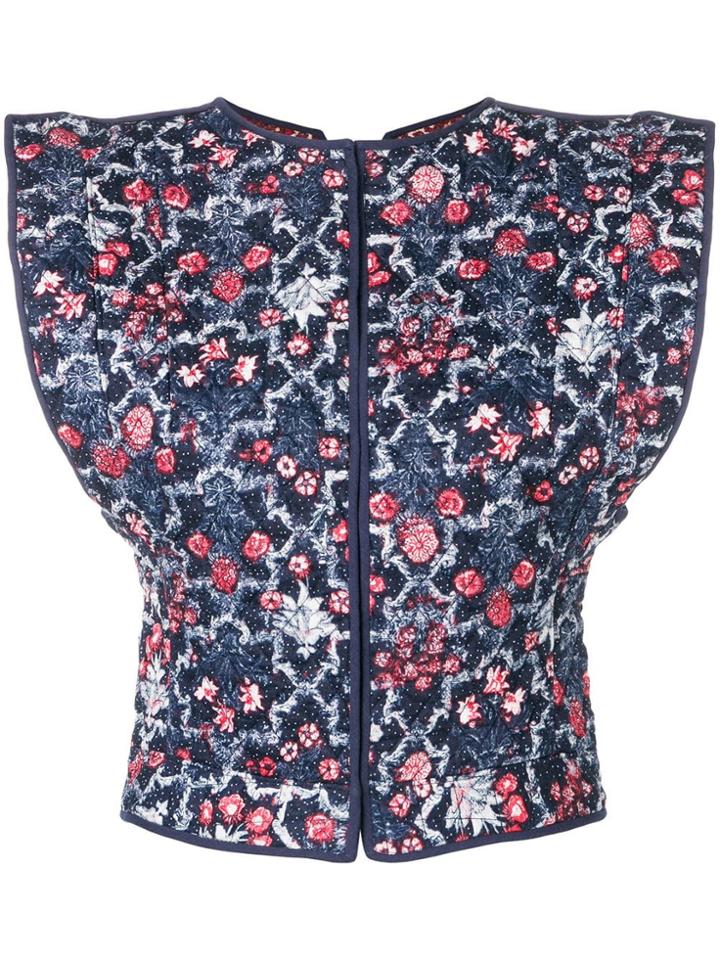 Isabel Marant Étoile Oversized Shoulder Jacket - Blue