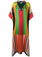 Pierre-louis Mascia Striped Dress - Orange