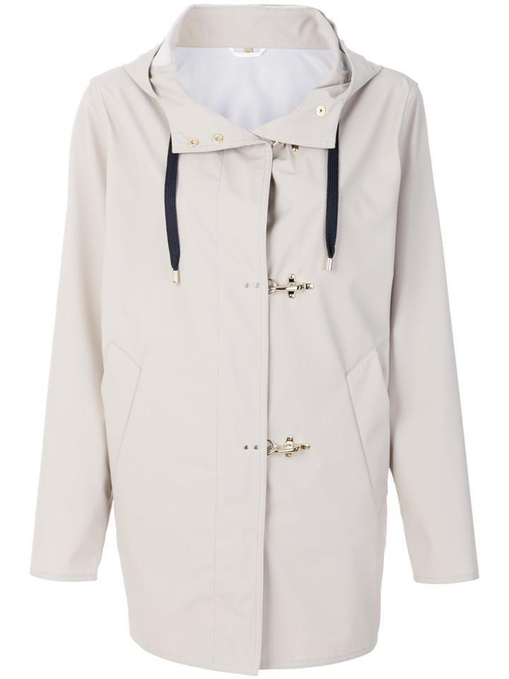 Fay Duffel Raincoat - Nude & Neutrals