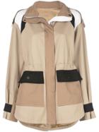 Adam Lippes Colour-block Jacket - Brown