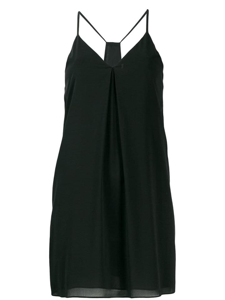 Alice+olivia Mini Slip Dress - Black