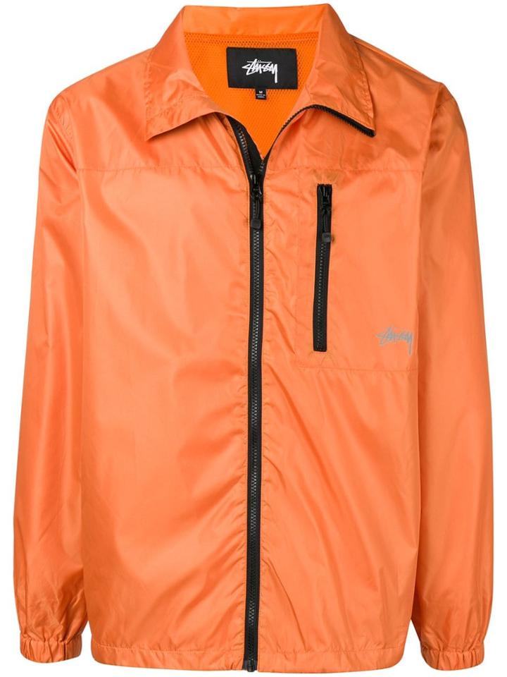 Stussy Micro Rip Jacket - Yellow & Orange