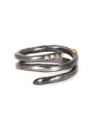 Rosa Maria 'izzy' Spiral Ring, Women's, Size: 6, Metallic