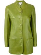 Chanel Pre-owned Leather Jacket - Green