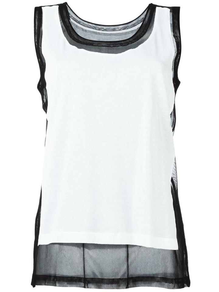 Maison Margiela Panelled Colour Block Vest