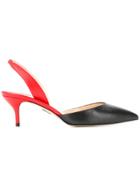 Paul Andrew Classic Sing Back Pump - Red