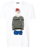 Paul & Shark Graphic Print T-shirt - White