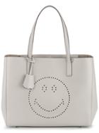 Anya Hindmarch Smiley Face Tote Bag - Grey