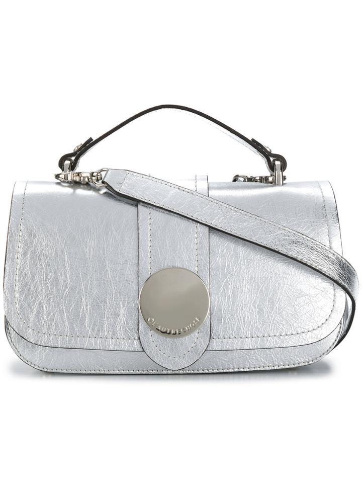 L'autre Chose Foldover Shoulder Bag - Metallic
