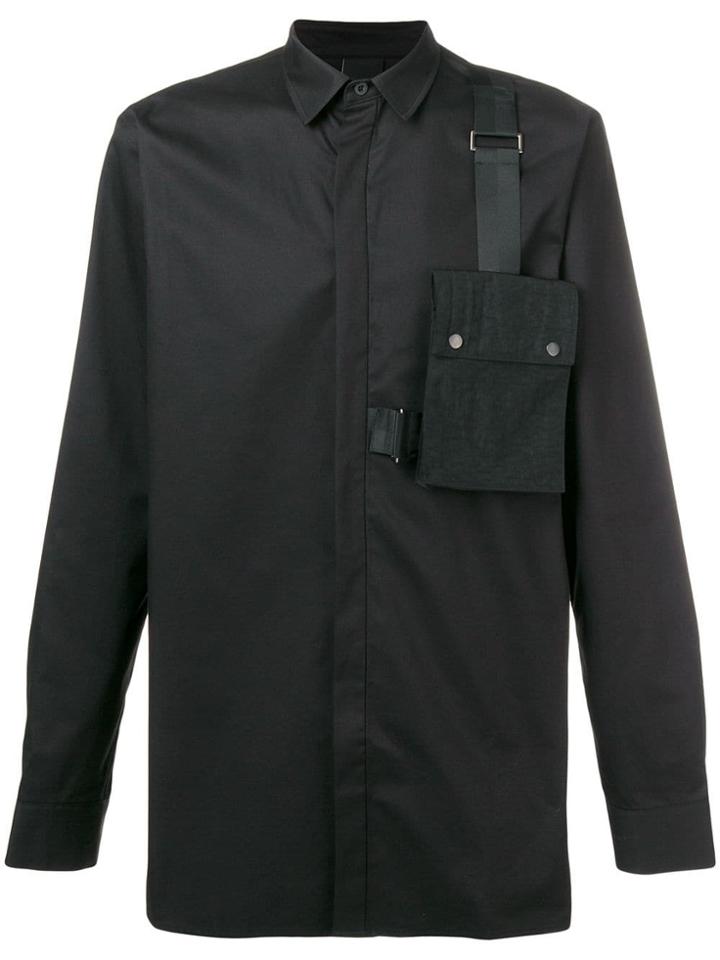 D By D Poplin Shirt - Black