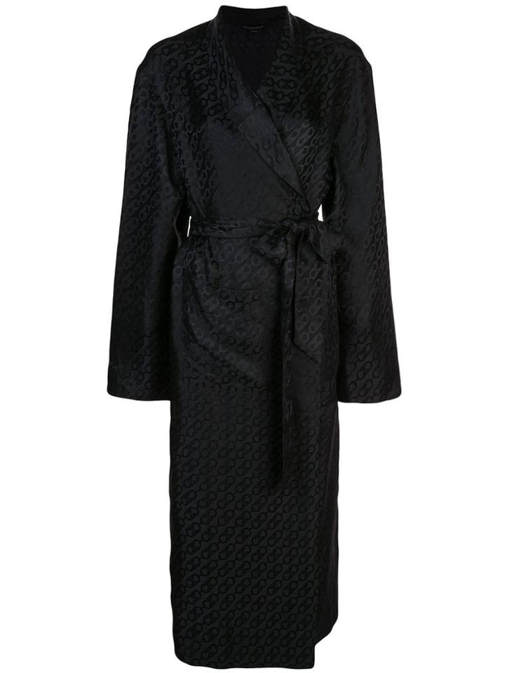 Kiki De Montparnasse Logomania Robe - Black