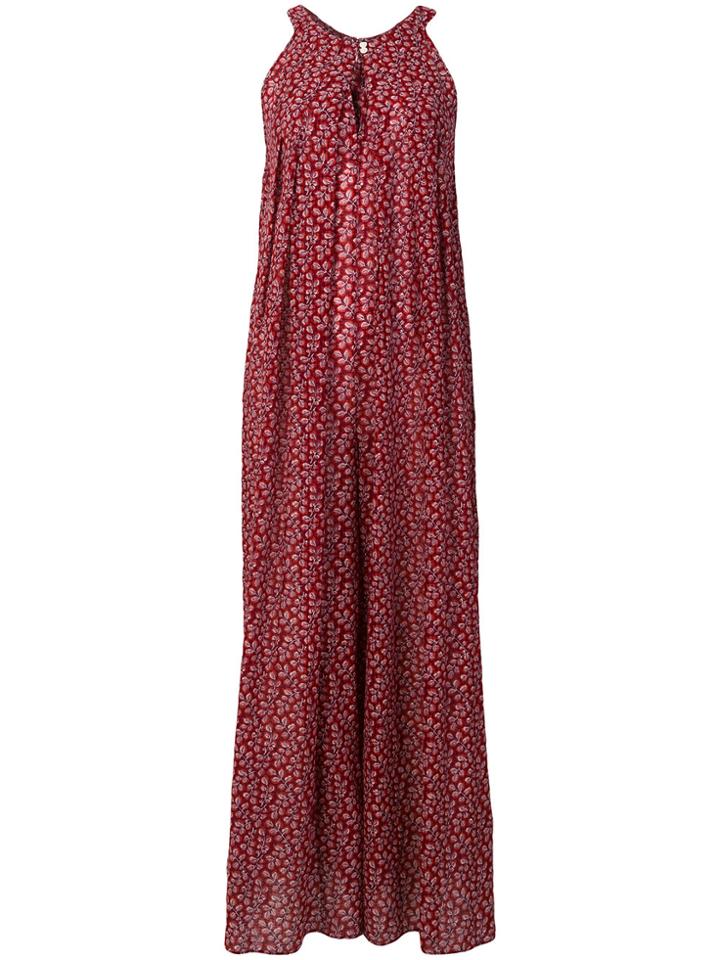 Vanessa Bruno Floral Print Wide-leg Jumpsuit - Red