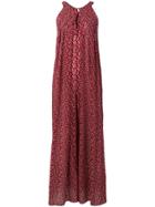Vanessa Bruno Floral Print Wide-leg Jumpsuit - Red