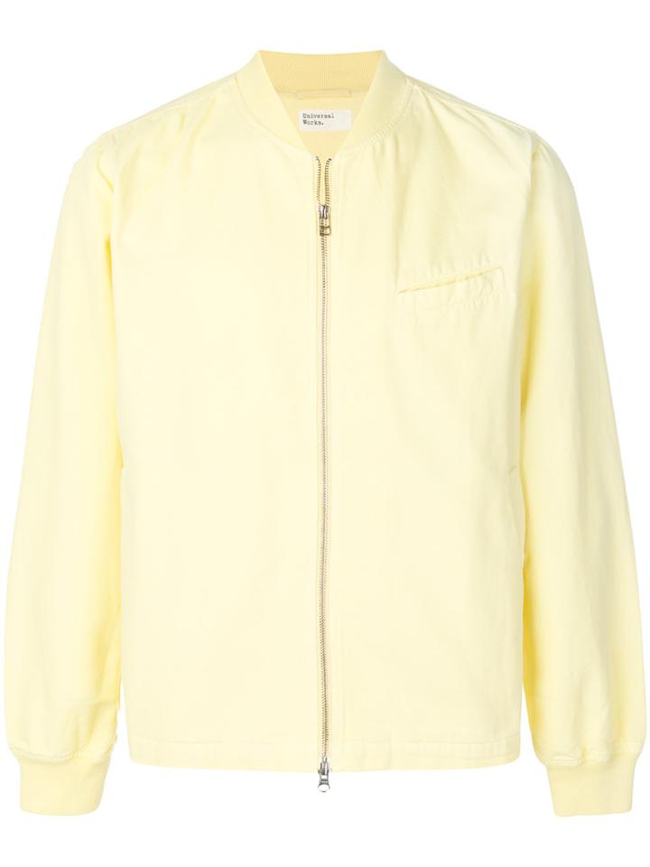 Universal Works Digey Bomber Jacket - Yellow & Orange