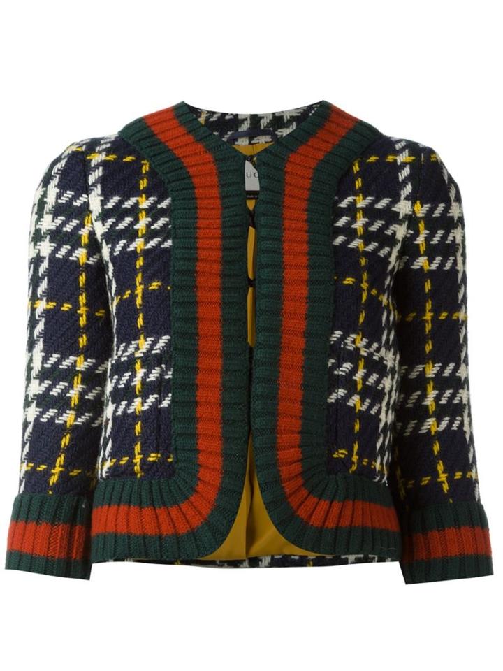 Gucci Cropped Knit Jacket