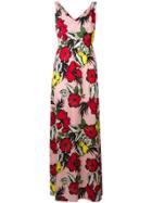 Liu Jo Floral Print Long Dress - Pink
