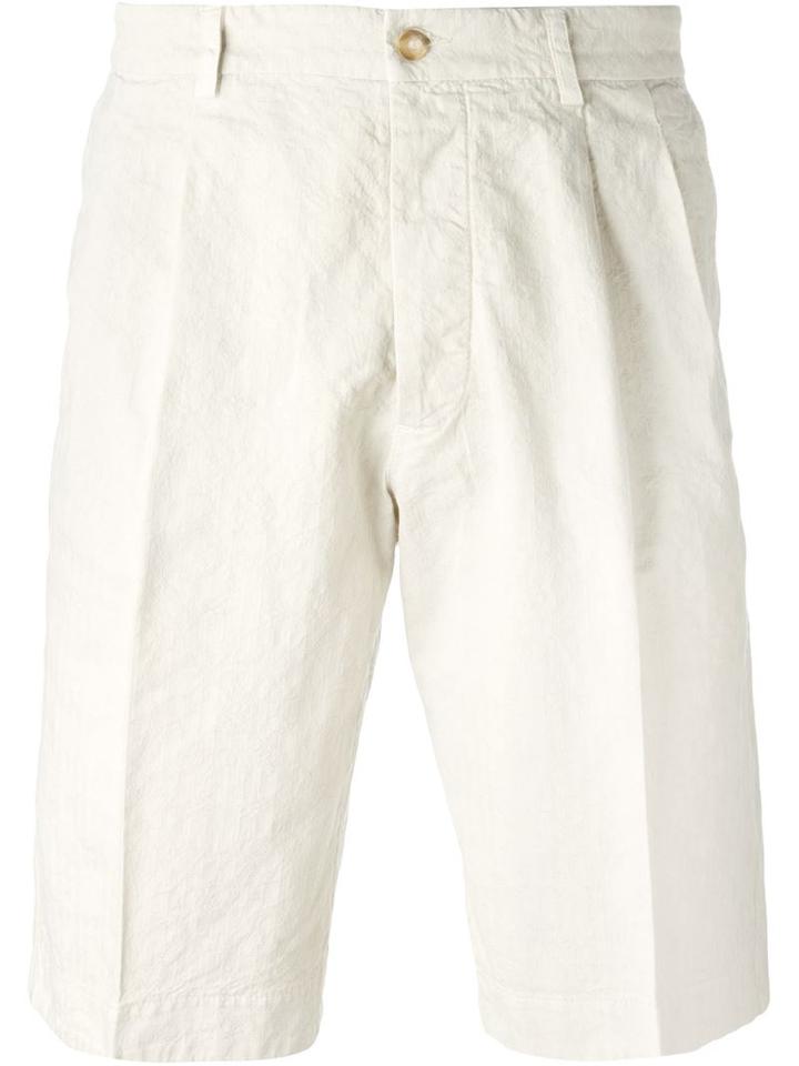 Missoni Bermuda Shorts, Men's, Size: 52, Nude/neutrals, Cotton