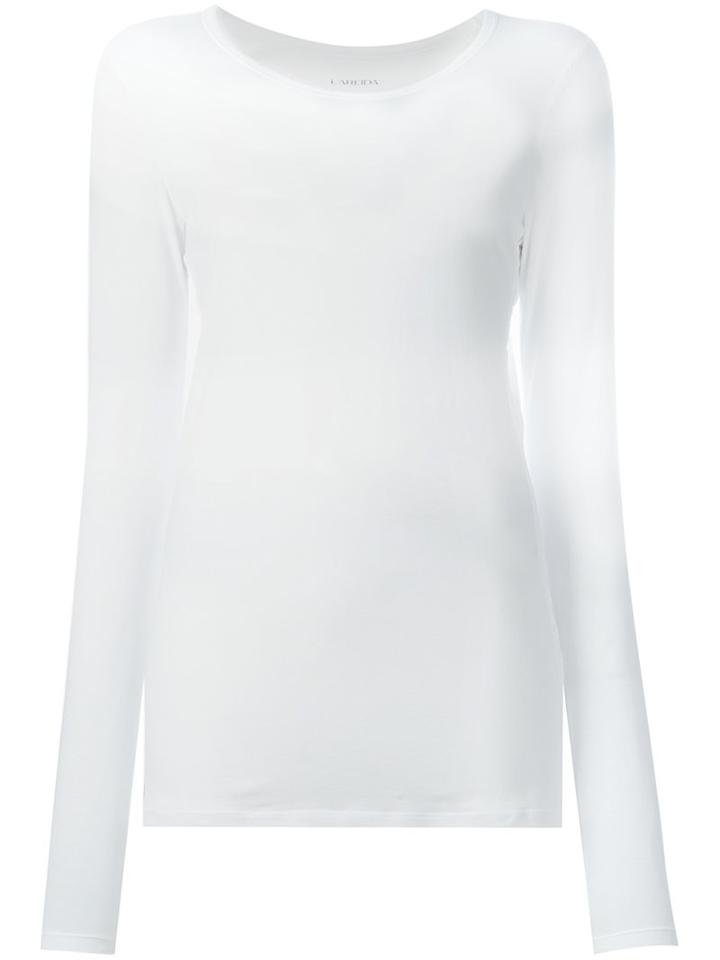 Lareida 'marla' T-shirt, Women's, Size: Large, White, Cotton/spandex/elastane
