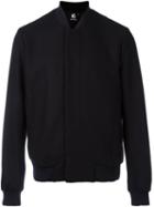 Ps By Paul Smith Classic Bomber Jacket, Men's, Size: Small, Blue, Nylon/viscose/cashmere/wool