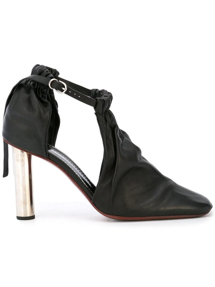 Proenza Schouler Ruched Nappa Booties - Black