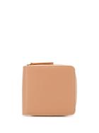 Mm6 Maison Margiela Compact Zipped Wallet - Neutrals