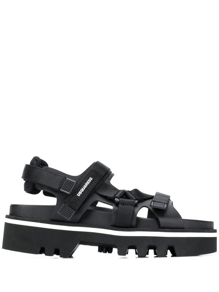 Dsquared2 Acid Punk Sandals - Black