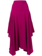 Stella Mccartney Asymmetric Skirt - Purple