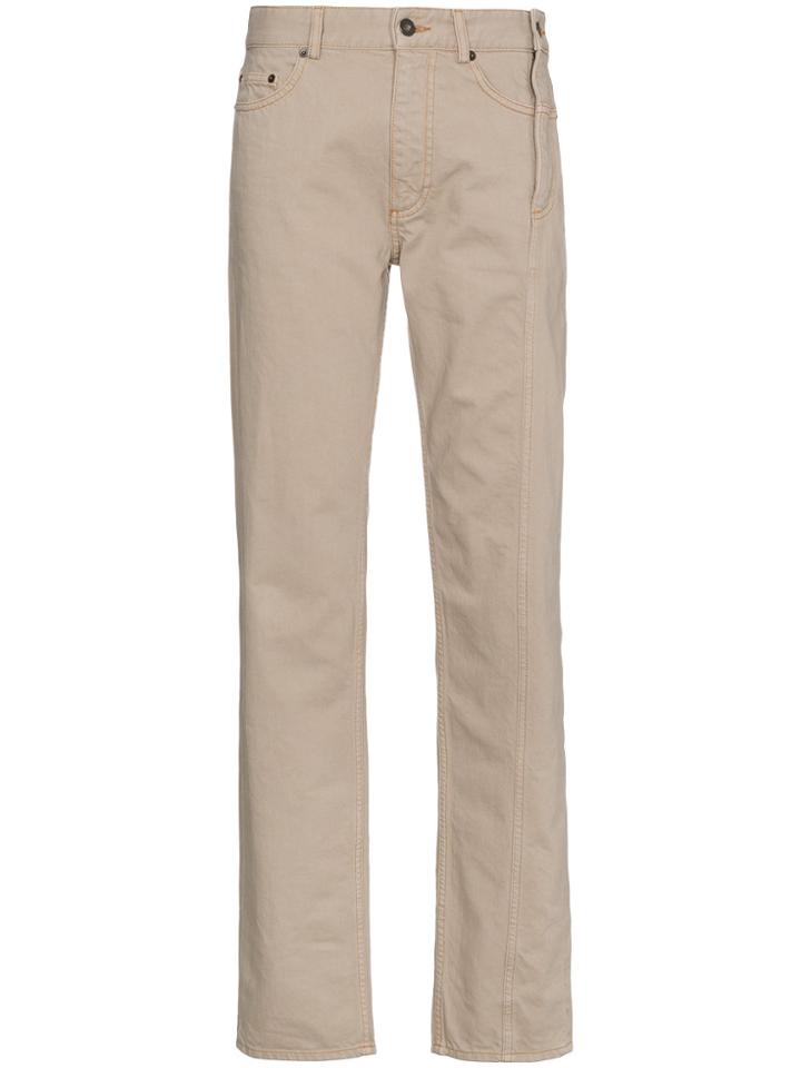 Y / Project Side Fastening Jeans - Nude & Neutrals
