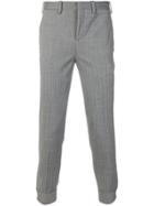 Neil Barrett Pinstripe Tailored Trousers - Grey