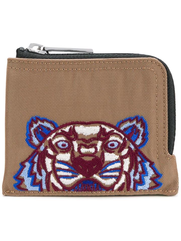 Kenzo Tiger Wallet - Brown