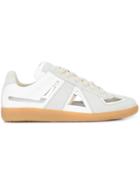 Maison Margiela Cut Out Panel Sneakers - White