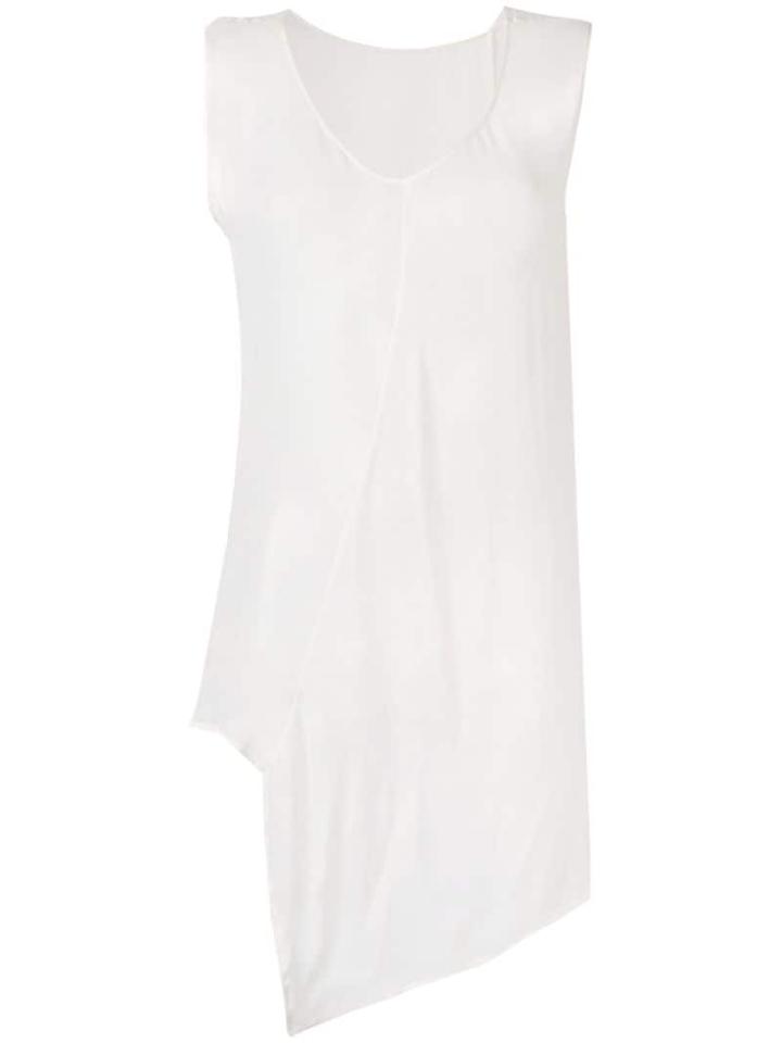 Yohji Yamamoto Pre-owned Long Sheer Tank - White