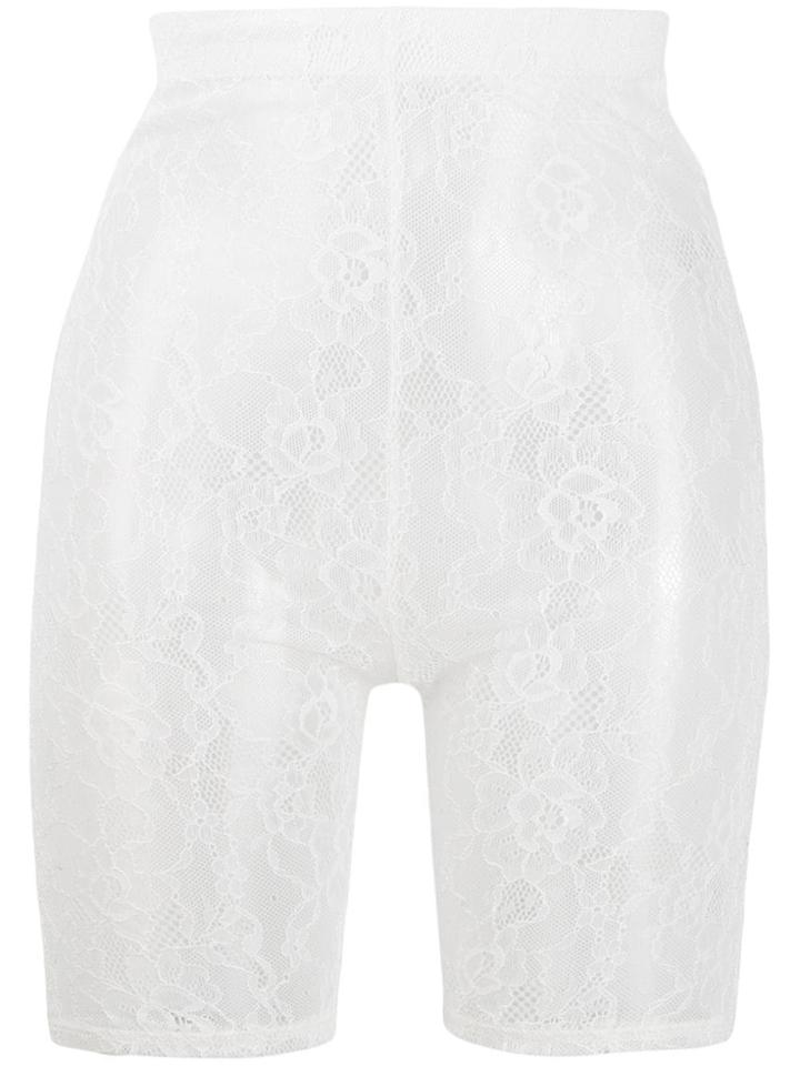 Styland Lace Cycling Shorts - White