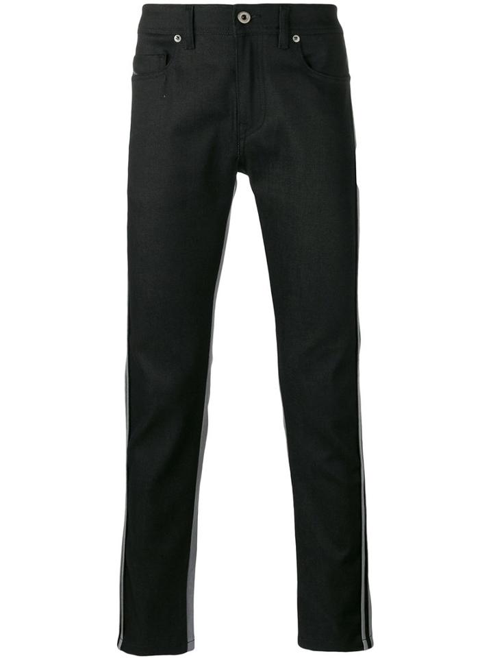 Diesel Black Gold - Contrast Jeans - Men - Cotton/polyester/spandex/elastane - 48, Cotton/polyester/spandex/elastane
