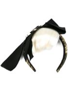 Dolce & Gabbana Hair Fringe Bow Headband