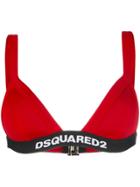 Dsquared2 Logo Band Bikini Top