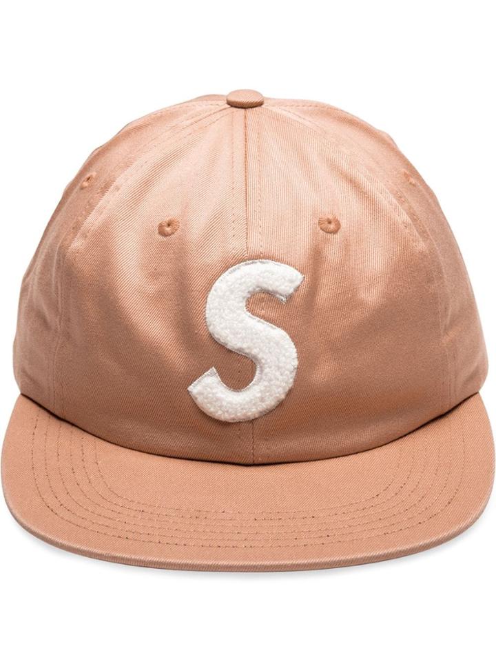 Supreme Chenille S Logo 6 Panel - Pink