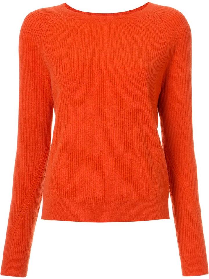 Vince Cashmere Jumper, Women's, Size: Large, Red, Cashmere