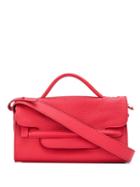 Zanellato Foldover Top Tote Bag - Red