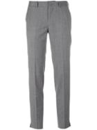 Pt01 Tailored Cropped Trousers, Women's, Size: 38, Grey, Polyester/spandex/elastane/viscose/virgin Wool