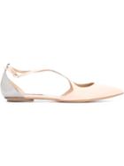 Casadei Two Tone Ballerinas